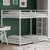 Same as B083P160613 Adam Twin over Twin Metal Bunk, White