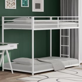 Same as B083P160613 Adam Twin over Twin Metal Bunk, White