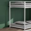 Same as B083P160613 Adam Twin over Twin Metal Bunk, White