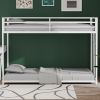 Same as B083P160613 Adam Twin over Twin Metal Bunk, White