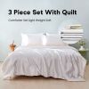 3 Count Pink Bedding Set